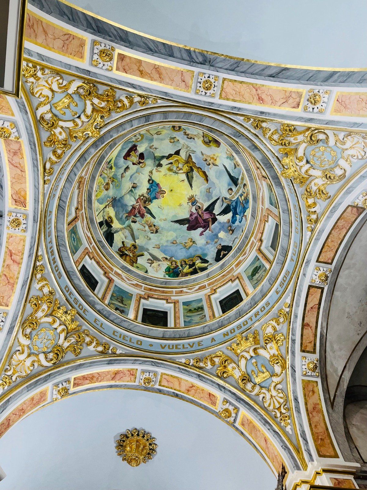 Aspecto interior barroco (ca. 1730)